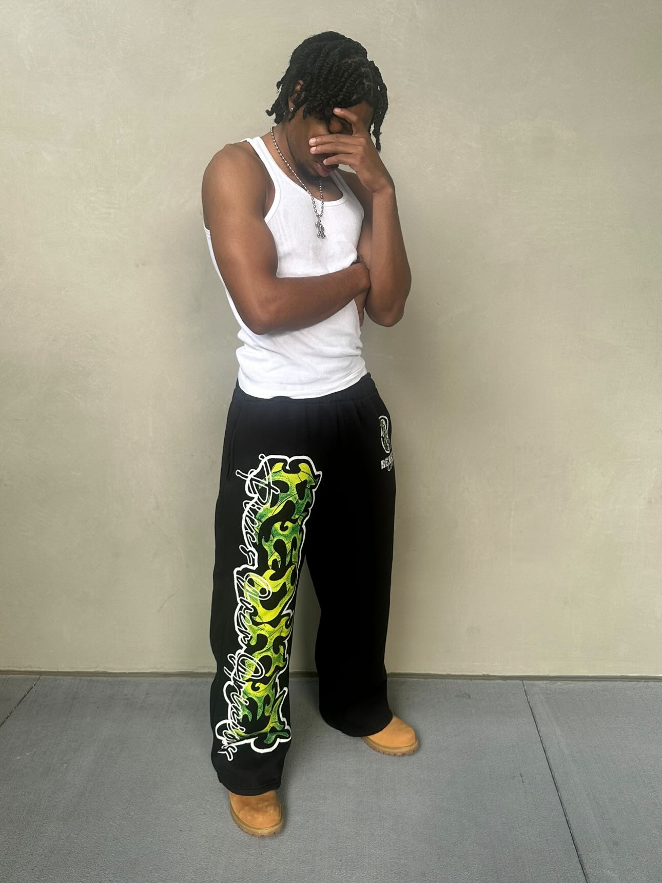 REDKEY ESSENTIAL SWEATS BLACK/GREEN