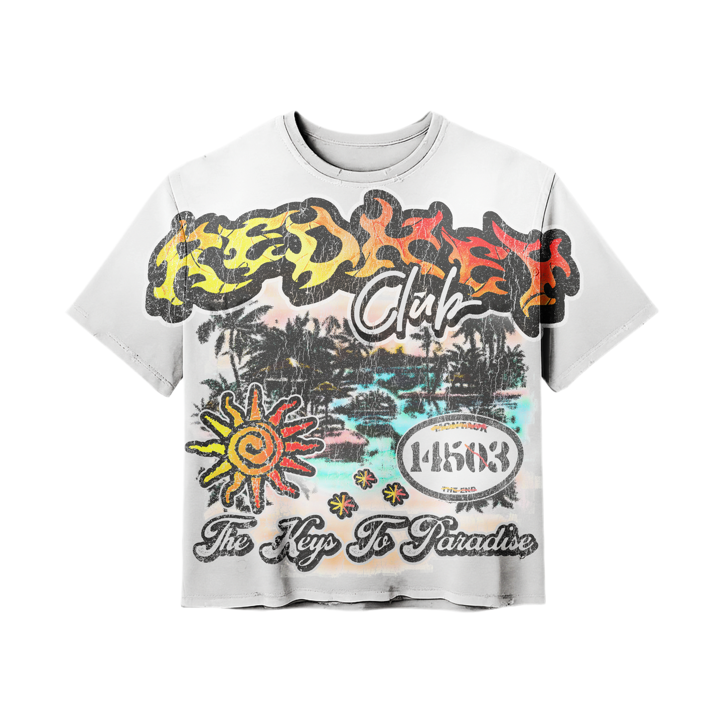 “KEYS TO PARADISE” TEE