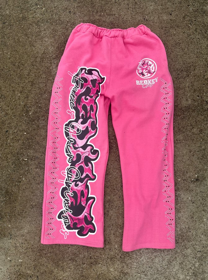 REDKEY ESSENTIAL SWEATS PINK/PINK