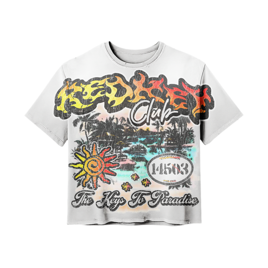“KEYS TO PARADISE” TEE