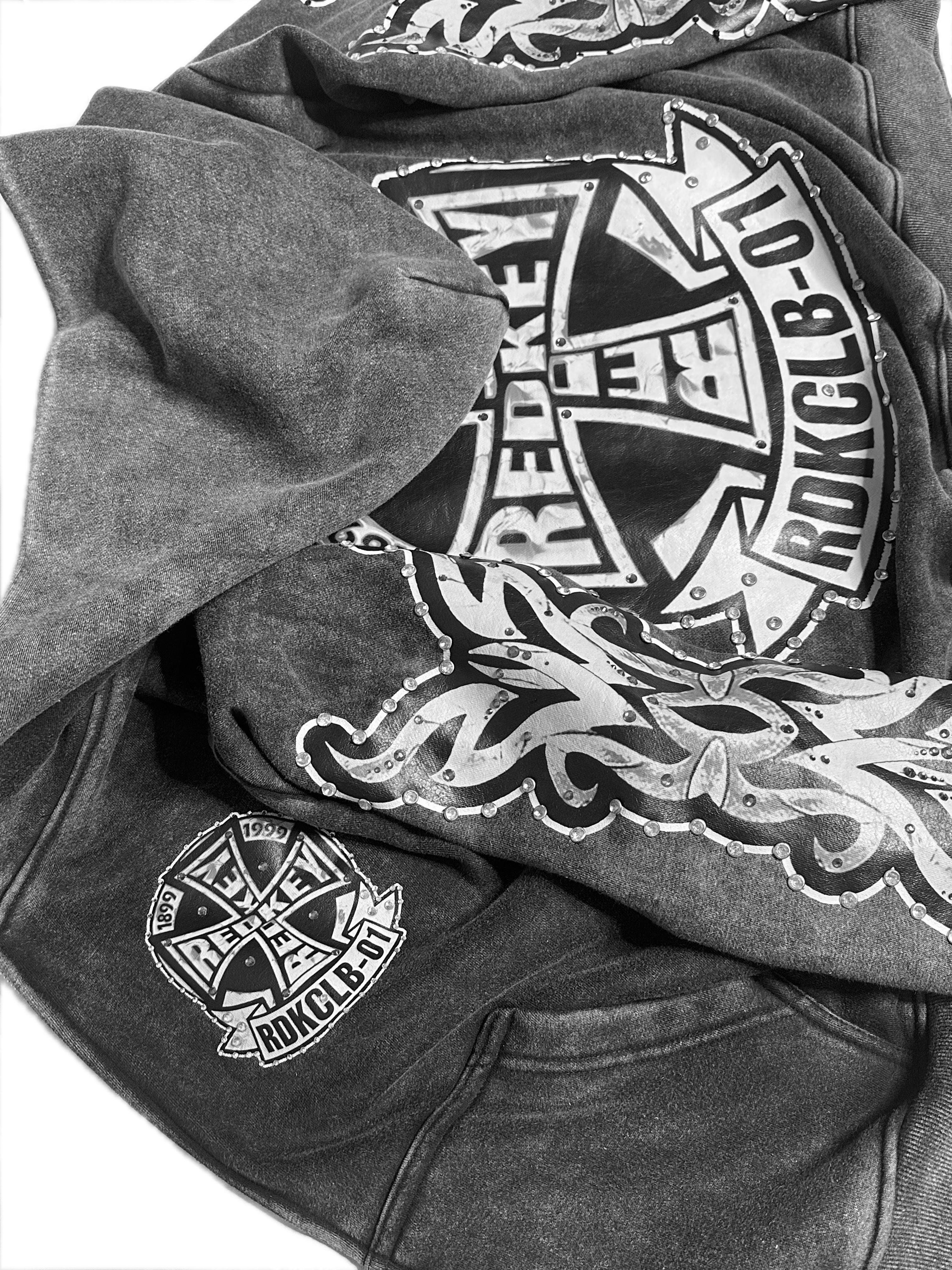 “ROGUE” ZIPUP GREY