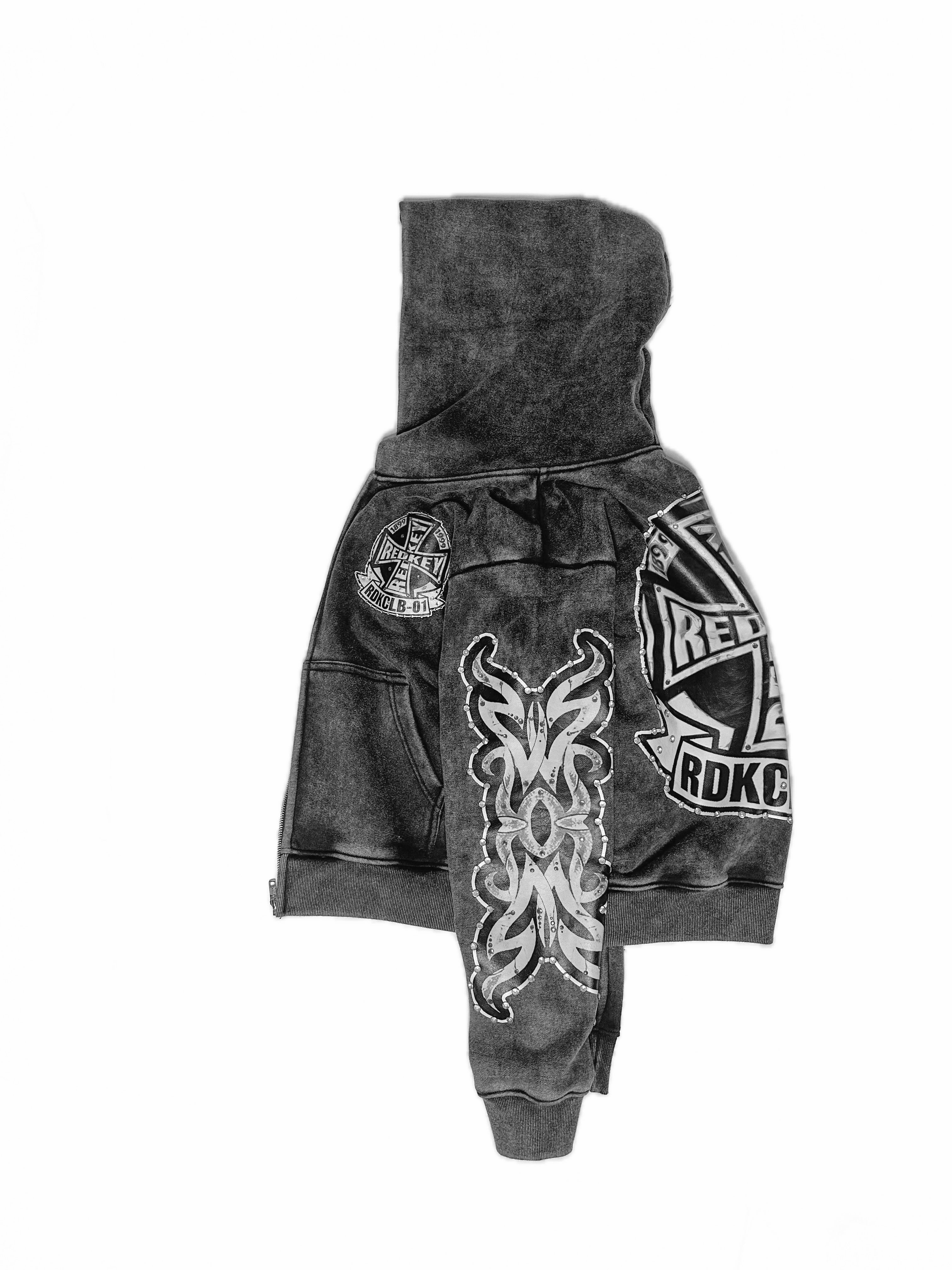 “ROGUE” ZIPUP GREY