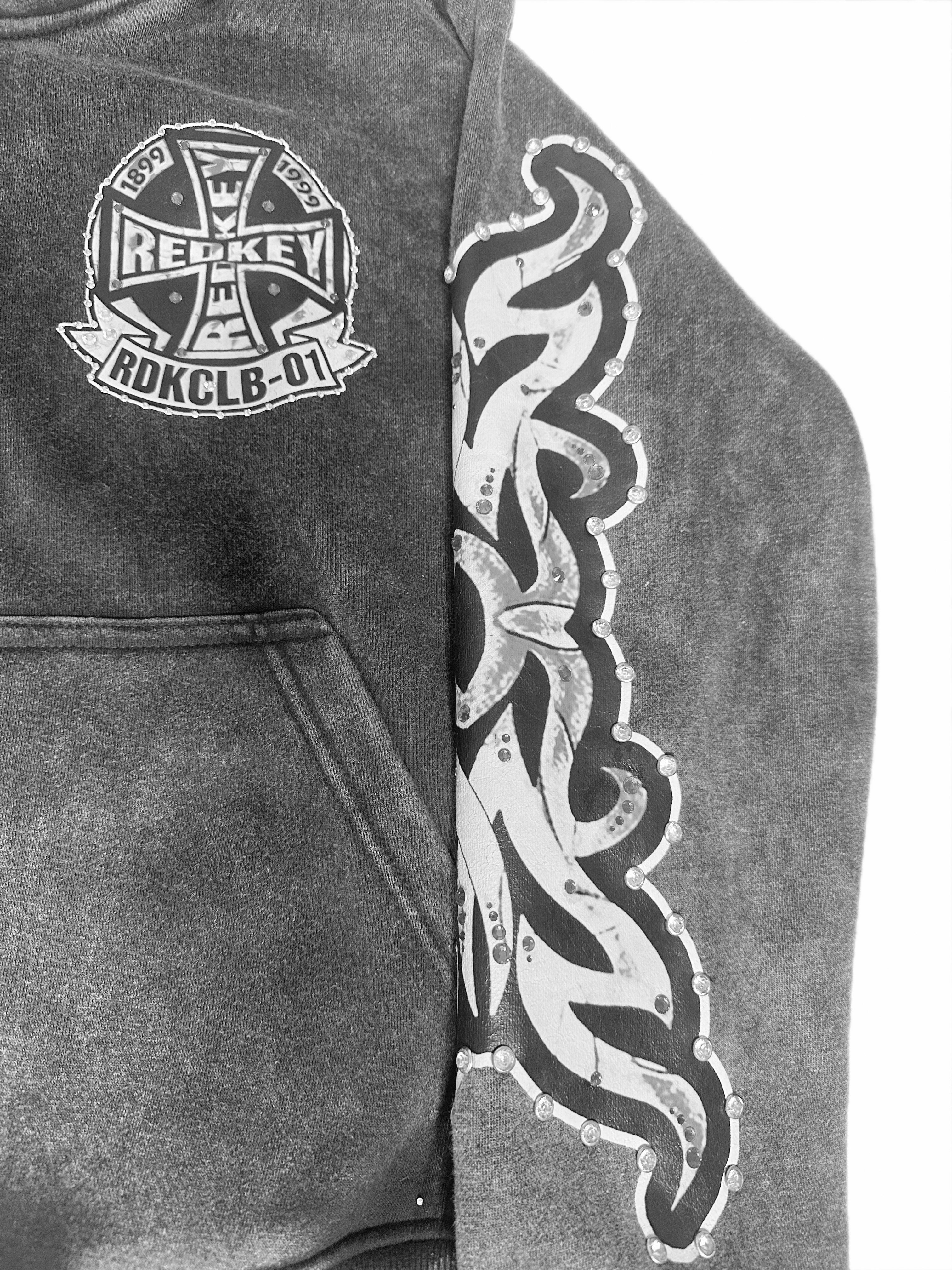 “ROGUE” ZIPUP GREY